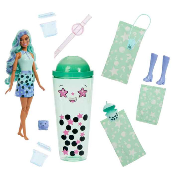 Barbie Pop! Reveal Juicy Bubble Tea Series - Green Tea